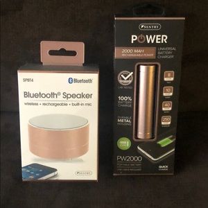 Bluetooth speaker/universal battery charger